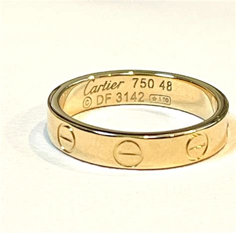 bague cartier 750 love 52833a|cartier 750 ring 52833a.